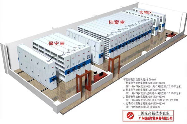 茂名市人力資源和社會(huì)保障局智能密集架案例